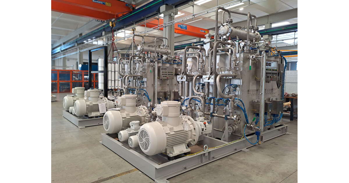 Hydraulic Oil Unit system for a petrochemical complex located in China