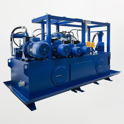 High capacity lubrication Hydraulic Power Units