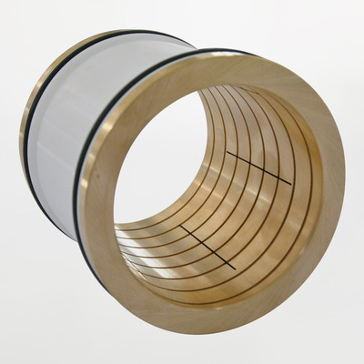 Bussola di Bloccaggio in Bronzo, Non Flangiata, Bloccaggio Interno