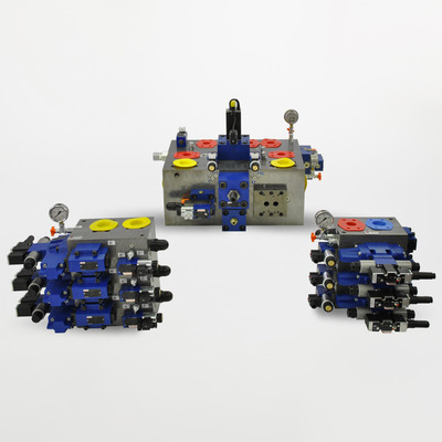 Easy-to-install hydraulic manifolds