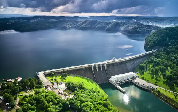 <p>Hydroelectricity is one of the most used renewable energy sources in the world</p>