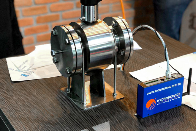 Pic #1 - Sistema di monitoraggio IoT remoto delle coppie valvola di processo