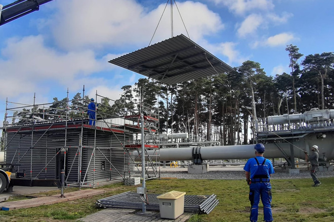 Pic #0 - Hydraulic Power Unit for valve control on Pipeline