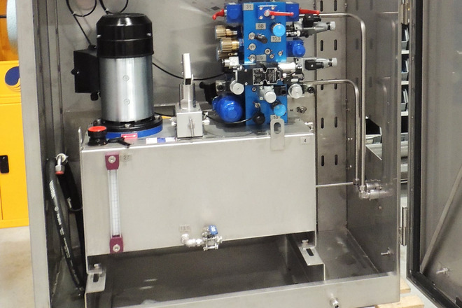 Pic #0 - Hydraulic unit for electro-hydraulic actuator control