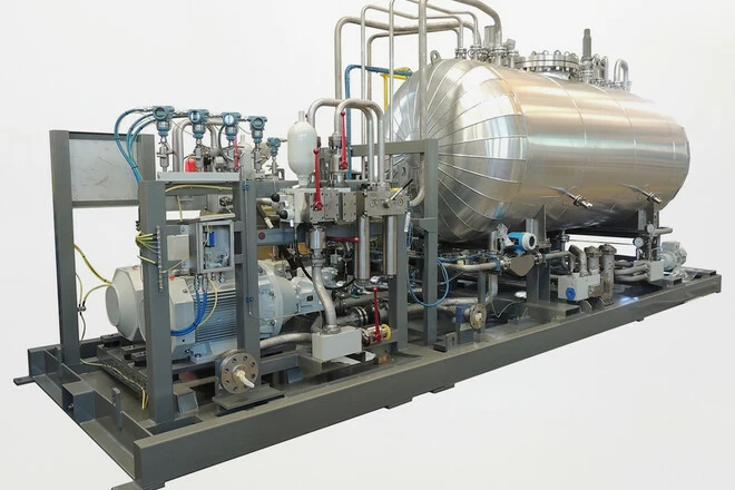 Pic #0 - Hydraulic Oil Unit per gestione ESD Emergency Shut Down di un impianto petrolchimico