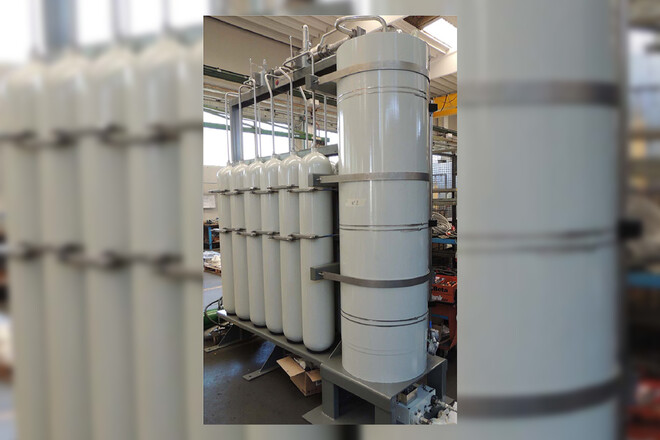 Pic #4 - Hydraulic Oil Unit per gestione ESD Emergency Shut Down di un impianto petrolchimico