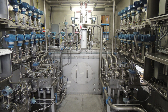 Pic #0 - Hydraulic Power Unit per comando attuatori valvole su Gasdotto