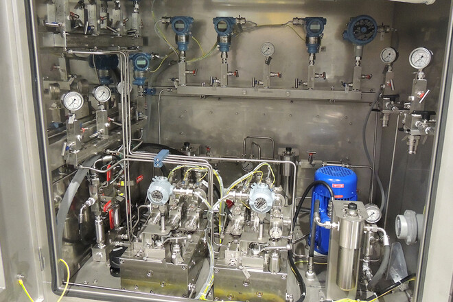 Pic #1 - Hydraulic Power Unit per comando attuatori valvole su Gasdotto