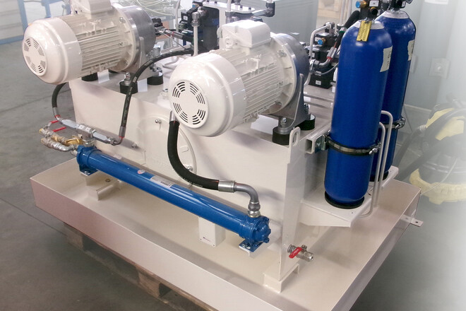 Pic #0 - Realization of Hydraulic System for Calanders