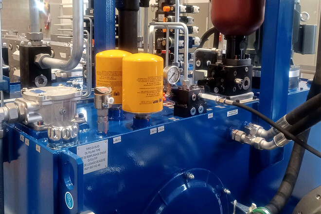 Pic #2 - HPU mechanical press control: innovation and efficiency in action