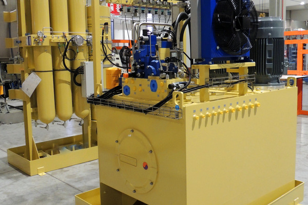 Realizzazione di una Centrale Oleodinamica per il Settore Idroelettrico